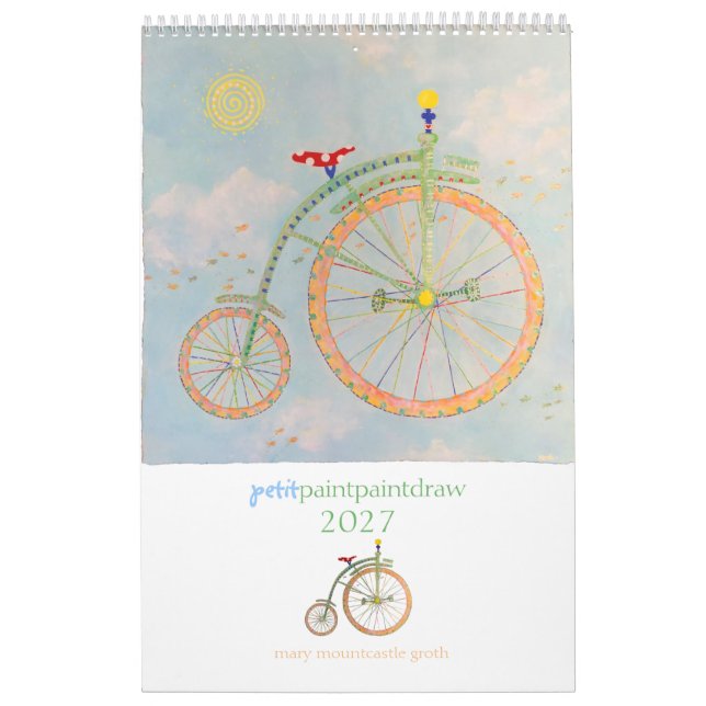 Cirkus cykel kalender (Omslag)