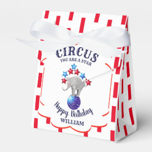 Cirkus Elefant Födelsedag Presentaskar