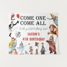 Cirkus Karneval Festival Födelsedagsfest Bakgrund