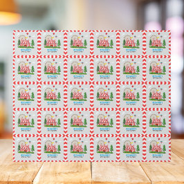 Cirkus Karnevalstema Födelsedagsfest Presentpapper