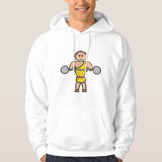 Cirkus kraftkarl hoodie (Framsida)