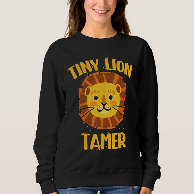 Cirkus Lejon Tämjare   Cirkus   Liten Lejon Tämjar T Shirt (Framsida)