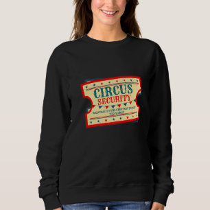 Cirkus Säkerhetshändelse Personal Karneval Stor Sh T Shirt