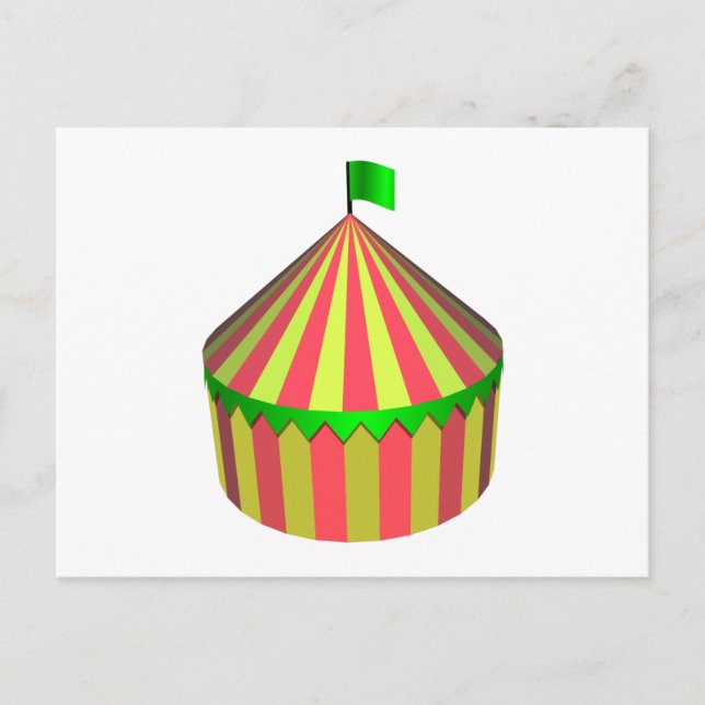 Cirkus Vykort (Framsida)