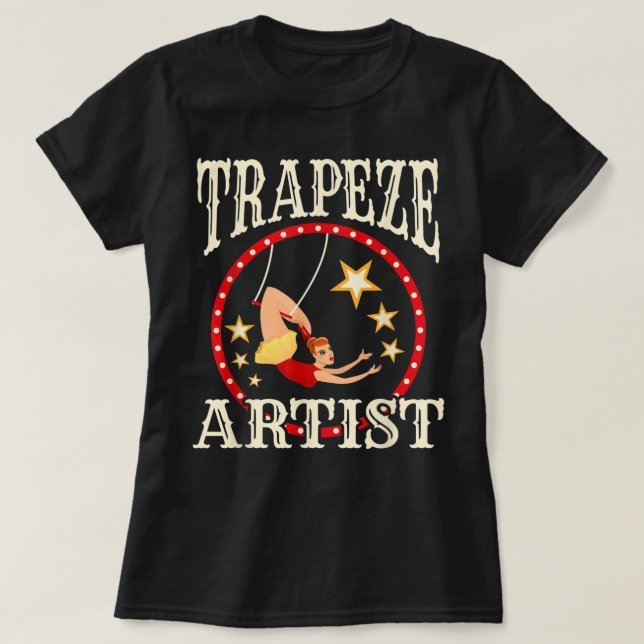 Cirkusa - Trapeze - Trapeze Artist Costume T Shirt (Design framsida)