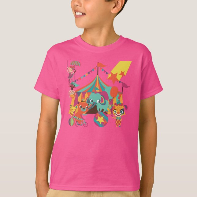Cirkusartistar T-shirt (Framsida)