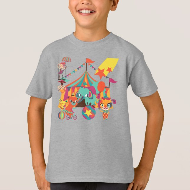 Cirkusartistar T Shirt (Framsida)