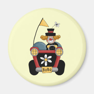 Cirkusclownbil Magnet