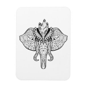 Cirkuselefantklotter Magnet
