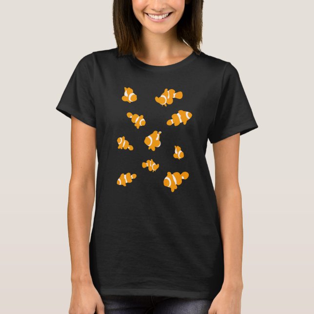 Cirkusfisk Akvarium T Shirt (Framsida)