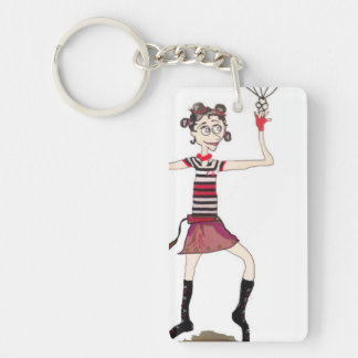 Cirkusflicka Keychain Nyckelring