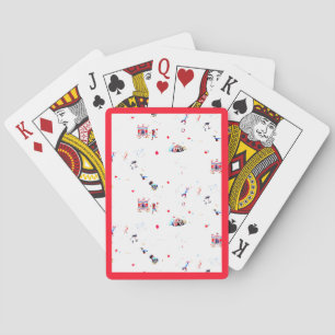 cirkusinspirerad karneval stor tältmarknad casinokort