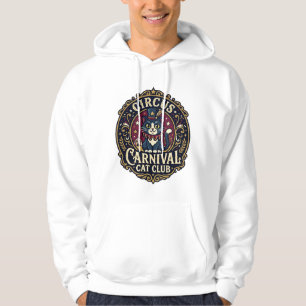 Cirkuskarneval Katt Katt Pappa Presentidé - Cirkus Hoodie