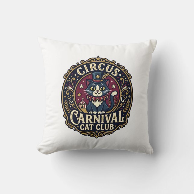 Cirkuskarneval Katt Katt Pappa Presentidé - Cirkus Kudde (Framsida)