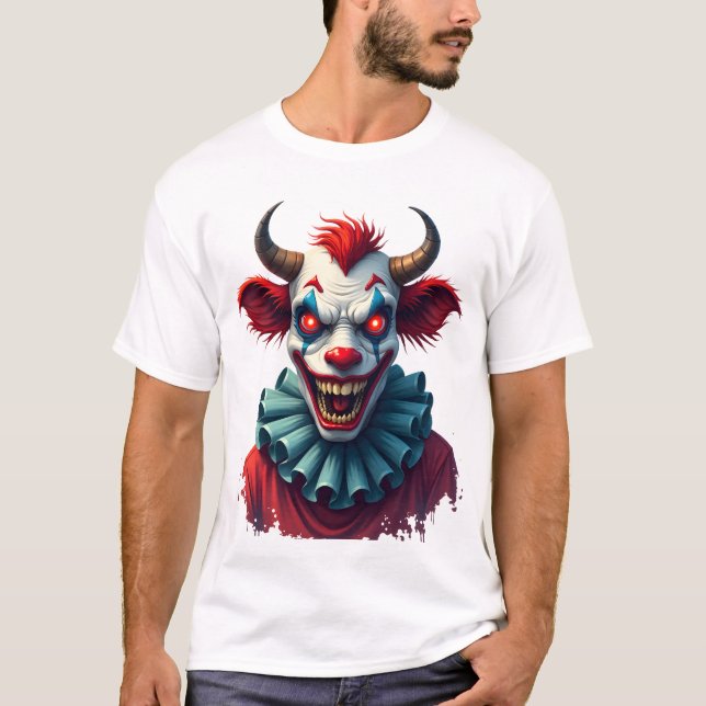 Cirkusko av skräck t shirt (Framsida)