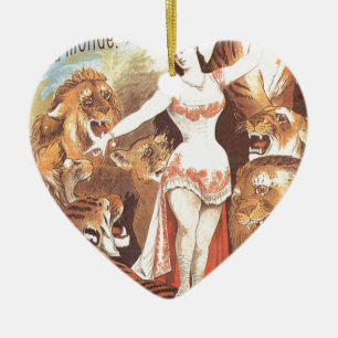 cirkuskonst julgransprydnad keramik