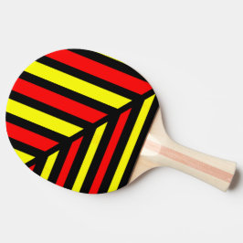 Cirkusperspektiv fet linje konst pingisracket