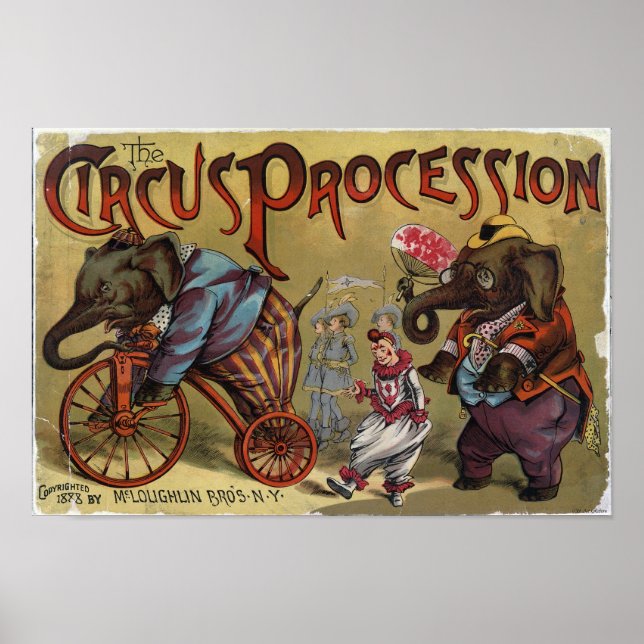 Cirkusprocessen Poster (Framsidan)