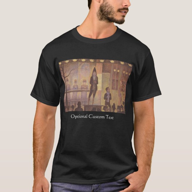 CirkusSideshow av Georges Seurat T-shirt (Framsida)