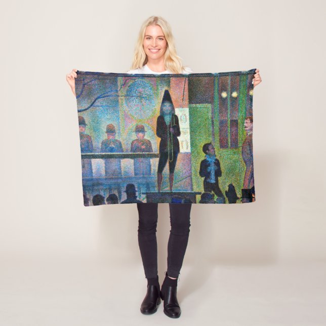 Cirkusssidoshow, Seurat Fleecefilt (På plats)