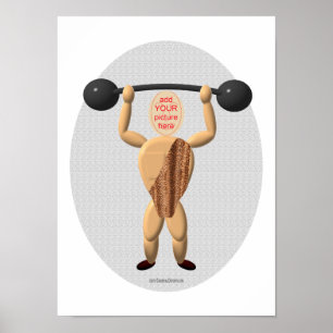 CirkusStrongmanaffisch Poster