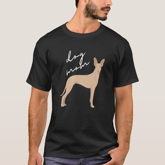 Cirneco Del Etna Hund Mamma Woman T Shirt (Framsida)