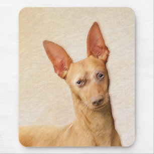 Cirneco dell'Etna Painting - Cute Original Hund Ar Musmatta