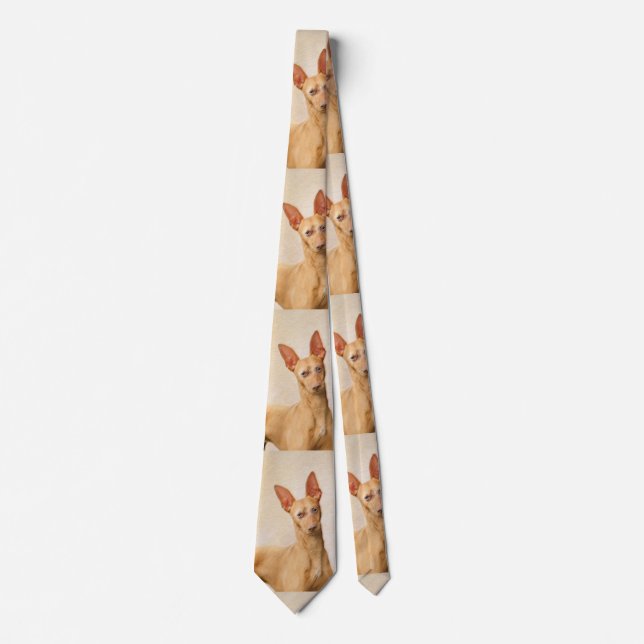 Cirneco dell'Etna Painting - Cute Original Hund Ar Slips (Framsida)