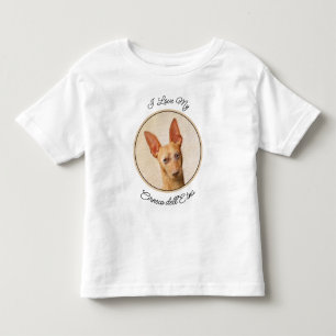 Cirneco dell'Etna Painting - Cute Original Hund Ar T Shirt