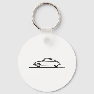 Ciroen DS 21 Pallas Nyckelring