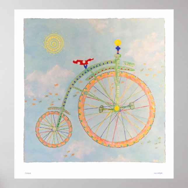 Cirque Bike-utskrift Poster (Framsidan)
