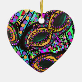 Cirque du Art Julgransprydnad Keramik