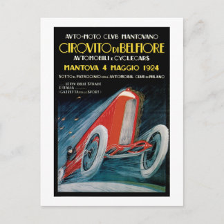 Cirquito et Delefiore Auto Moto Klubb Montovano Vykort
