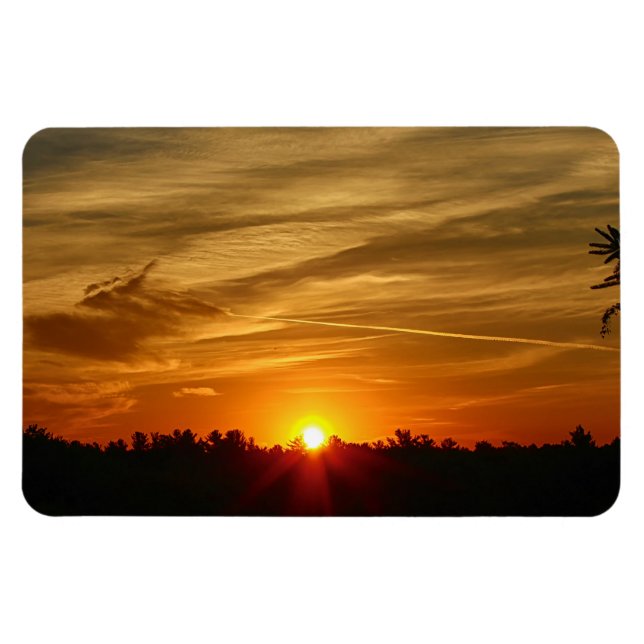 Cirrostratus Cloud Sunrise Magnet (Horisontell)