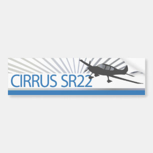 Cirrus SR22 Bildekal