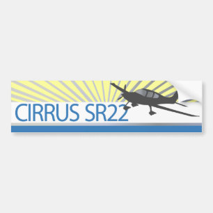 Cirrus SR22 Bildekal