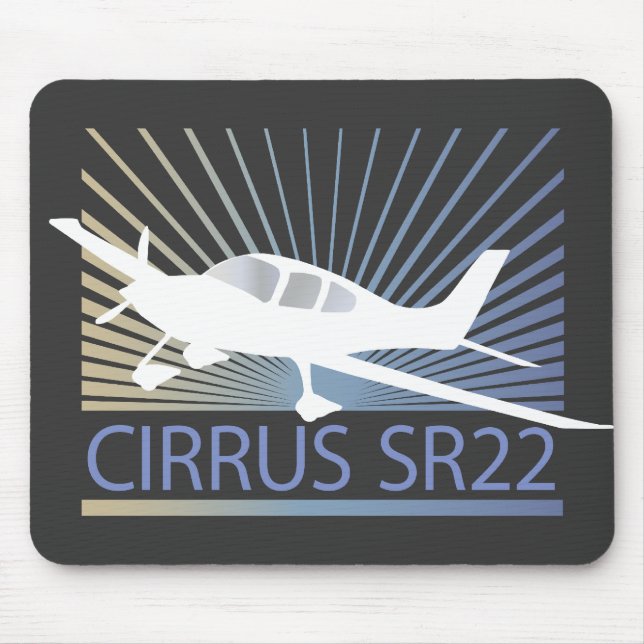 Cirrus SR22 Musmatta (Framsidan)
