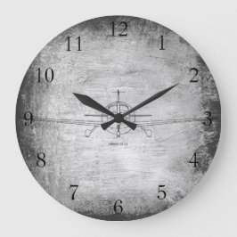 Cirrus SR-22 Flygplan Stor Klocka