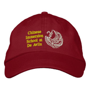 CIS Vuxen Baseball Cap - Red Broderad Keps