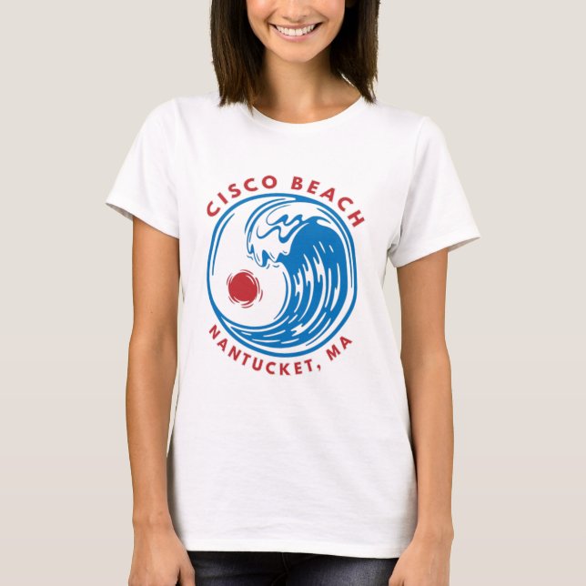 Cisco Beach Nantucket Surf T Shirt (Framsida)