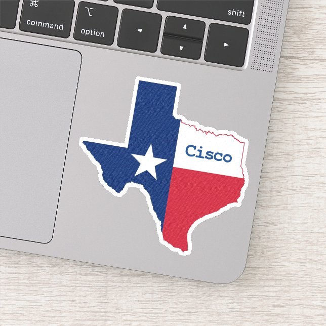Cisco Texas Klistermärken (Detalj)