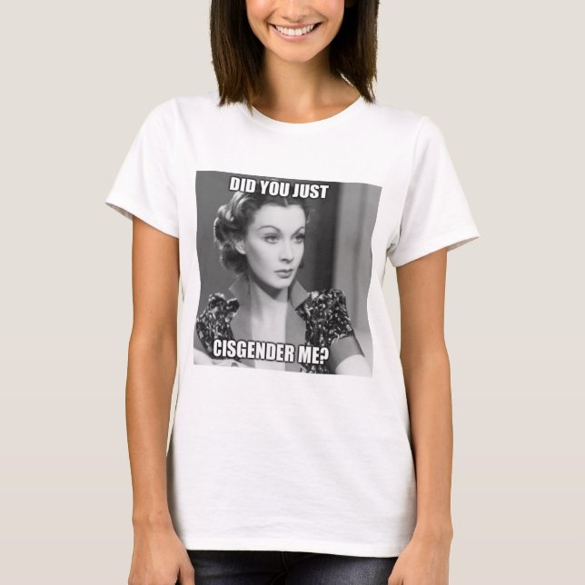 Cisgendered T Shirt (Framsida)