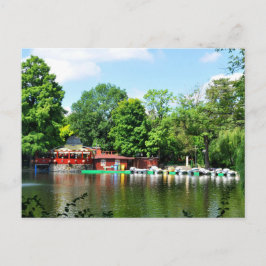 Cismigiu parkerar i Bucharest, rumänien Vykort