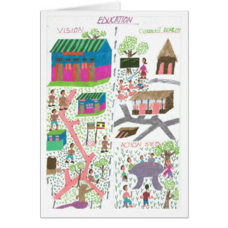 Cissys vision för utbildning hälsningskort