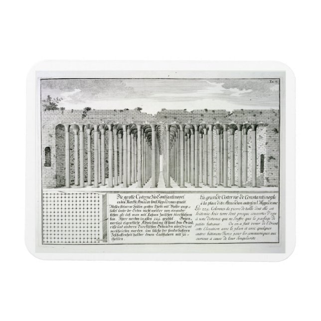 Cistern under Hippodrome, Constantinopel, Tu Magnet (Horisontell)