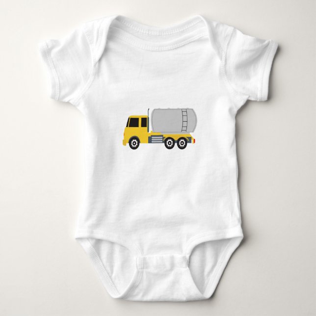 Cisternbilstransport lastbilar t shirt (Framsida)