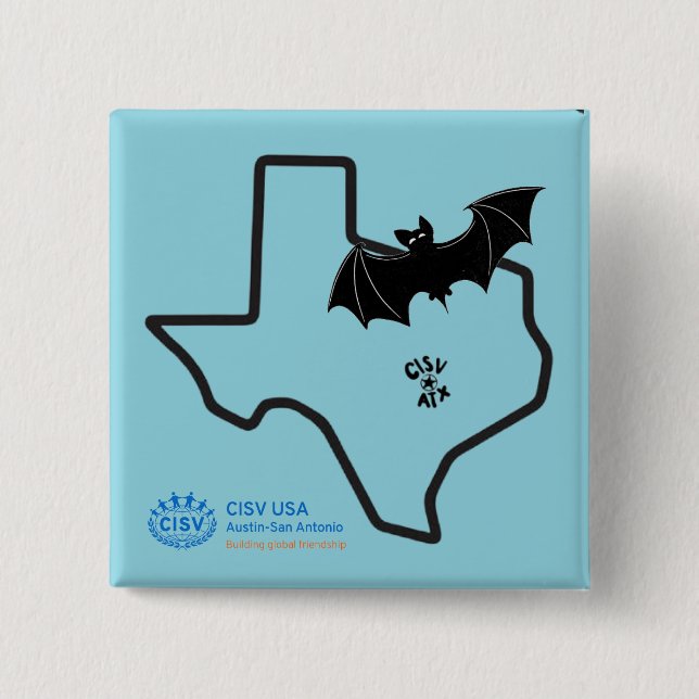 CISV ATX Square Knapp (Framsida)