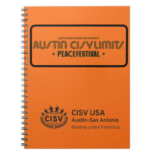 CISV Austin CISV begränsar den bärbara fredsdatorn Anteckningsbok