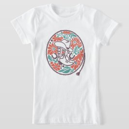 CISV Austin Cowboy Hat, Boots Girl T Shirt