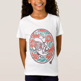 CISV Austin Cowboy Hat, Boots Girl T Shirt
